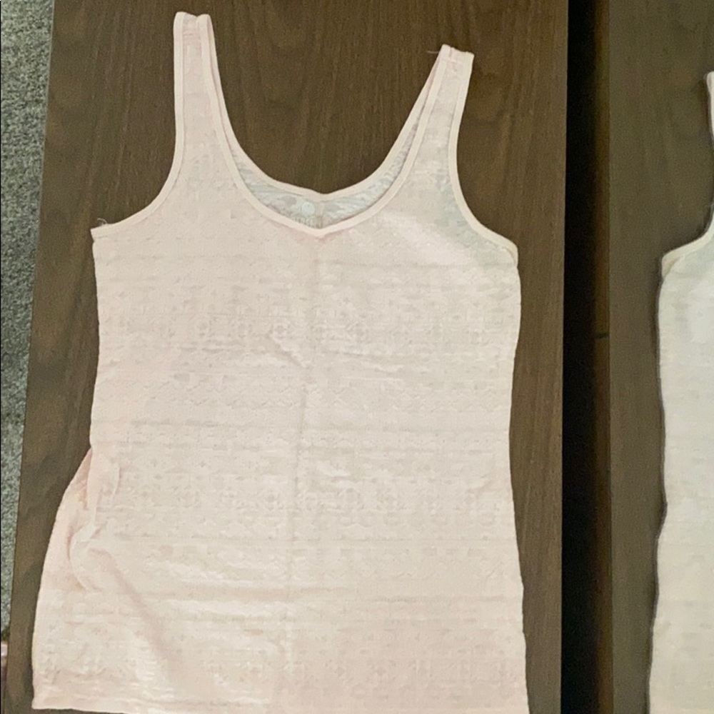 Lace tank top